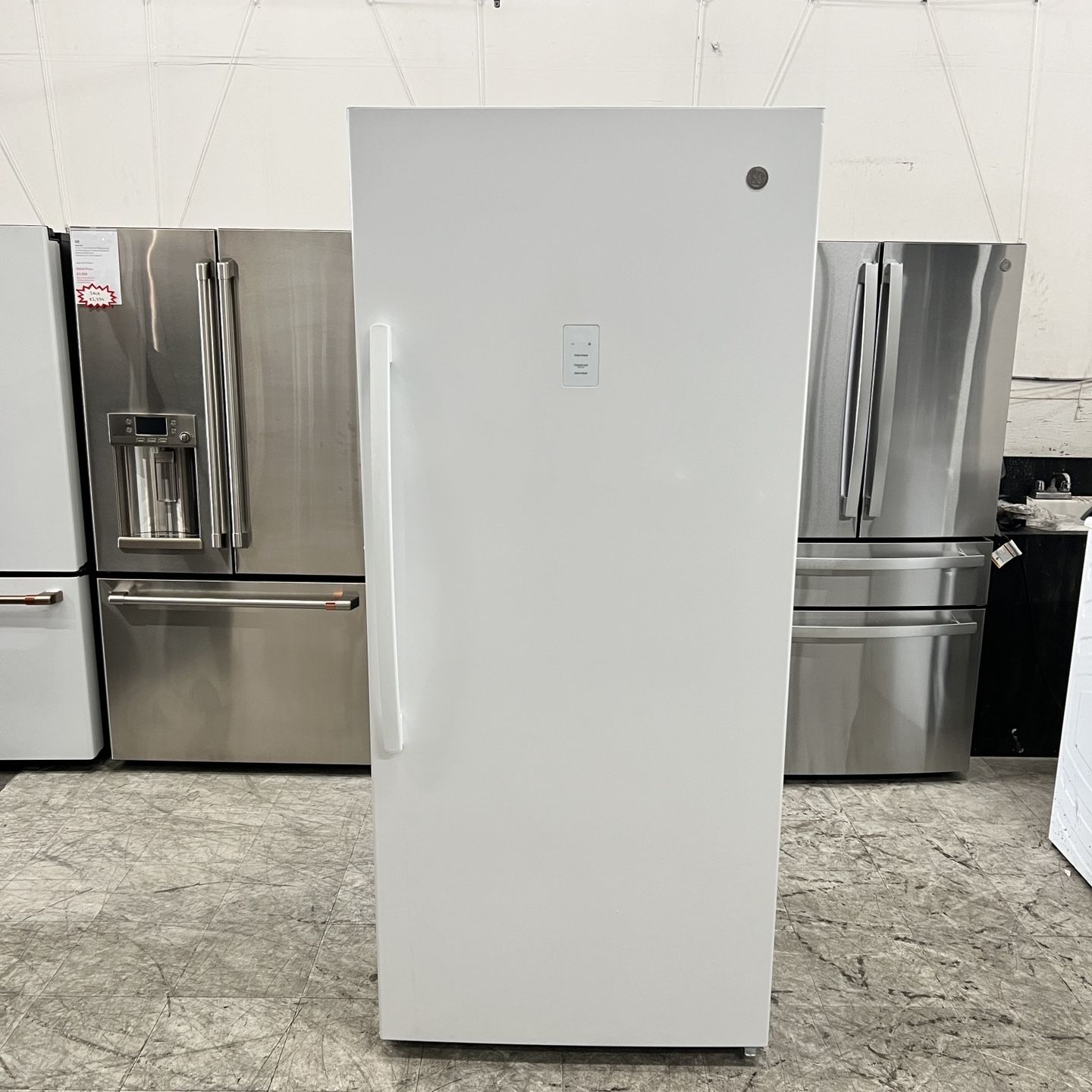 GE 21.3 cuft upright freezer energy star 