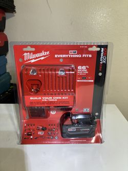 Milwaukee M18 18-Volt Lithium-Ion XC Starter Kit with One 5.0Ah Battery and Charger