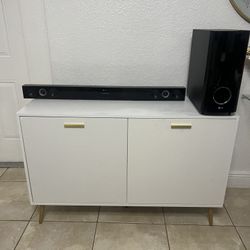 Sideboard/tv Stand  And  Sound Bars   Each One 