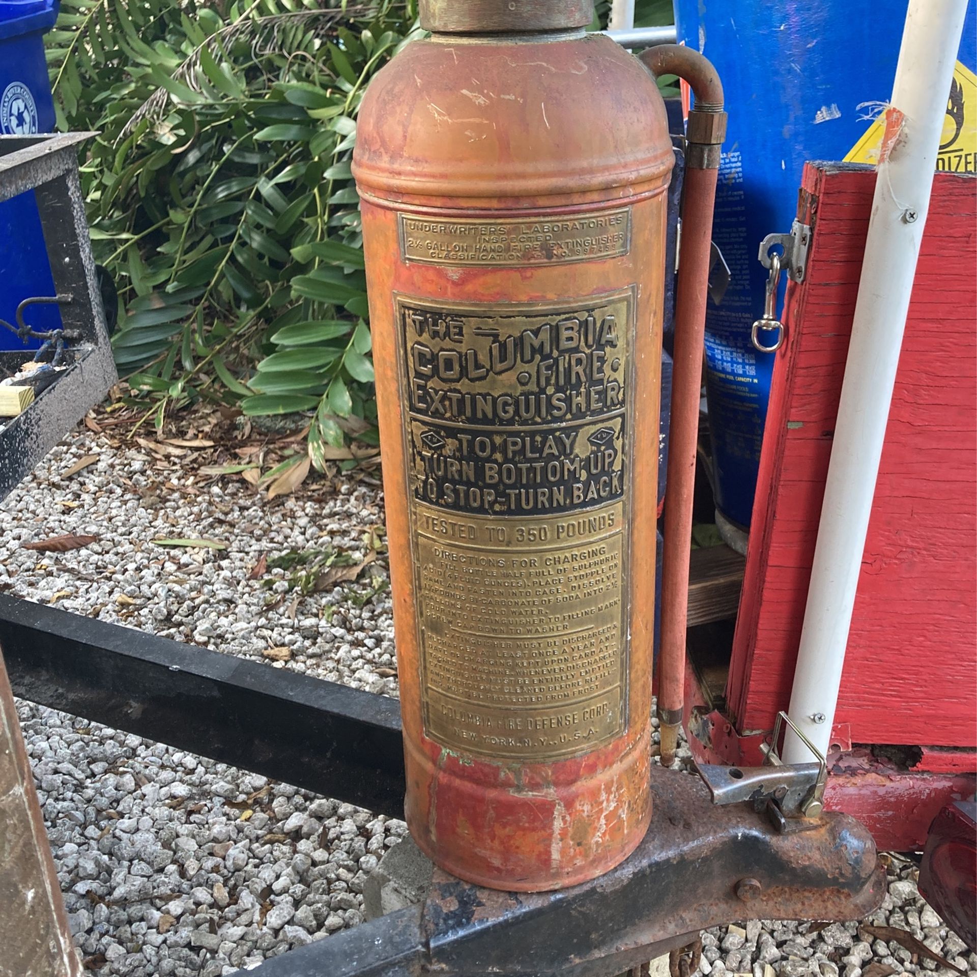 Antique Fire Extinguisher