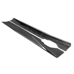 Type-MB carbon fiber rocker panels for 2020-2024 Chevrolet C8