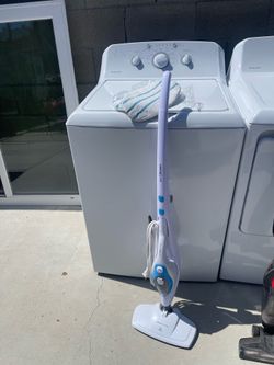 Vacuum and floor steamer $40
