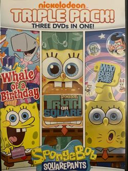 Nickelodeon’s SPONGEBOB SQUAREPANTS Triple Pack! (DVD-2022)