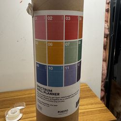 Poketo Spectrum wall Planner