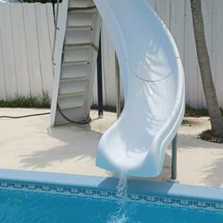 Swimming Pool Slide 