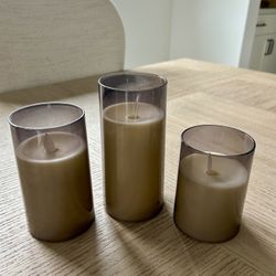 Flameless Candles - 3 Pack