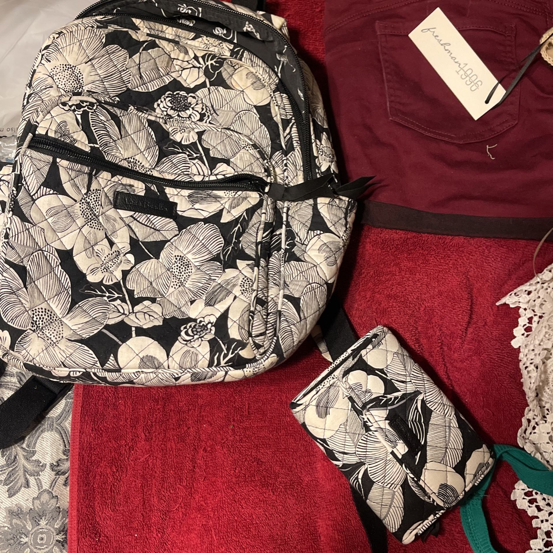 Vera Bradley Bag And Matching Wallet