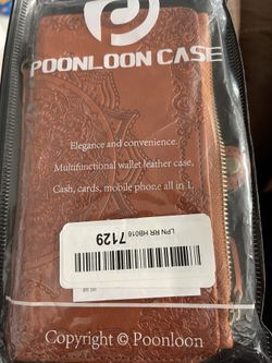 iPhone 14 ProMax Leather wallet Case