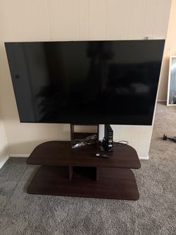 75” Flat Screen TV with Stand