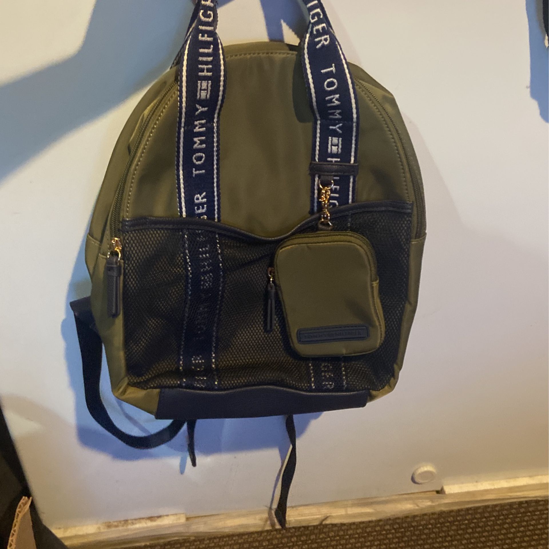 tommy hilfiger mini backpack purse