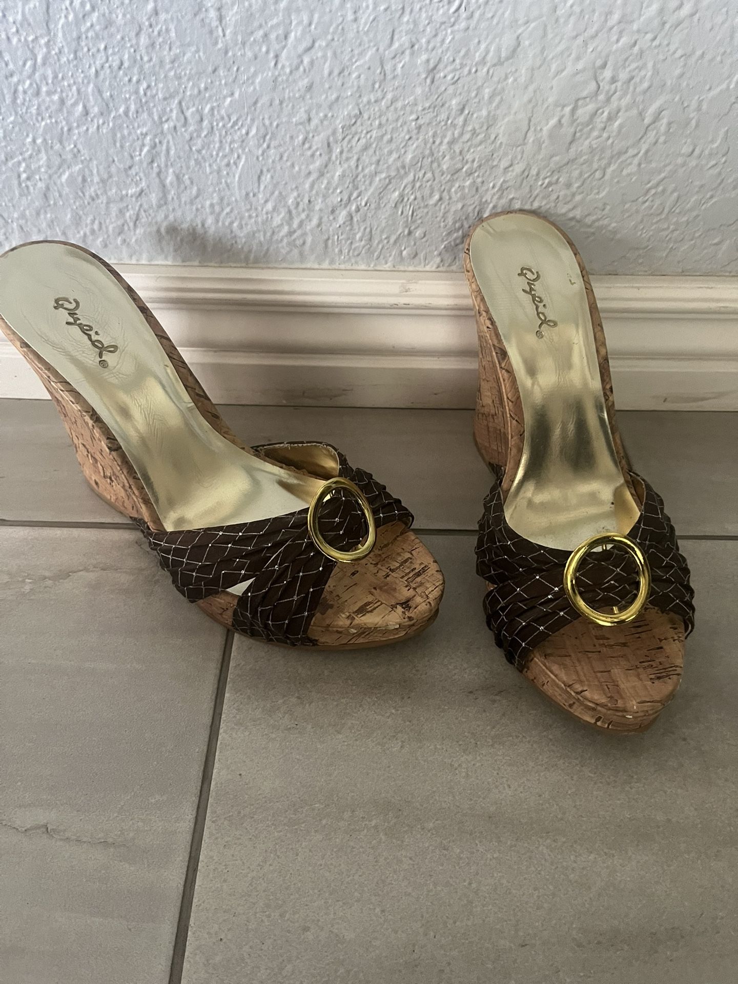 Women’s Brown Wedge Heels