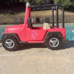 American Girl Doll Jeep