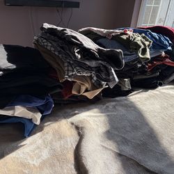 Clothing over 150 pieces