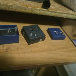 4 Pairs Earrings  One Stud Three Dangle All 4 One Price