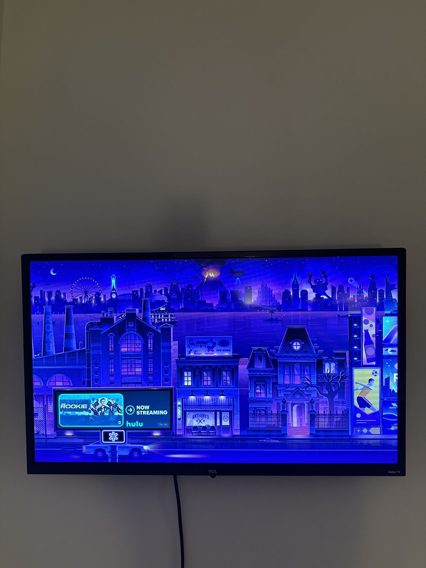 32” roku TCL tv