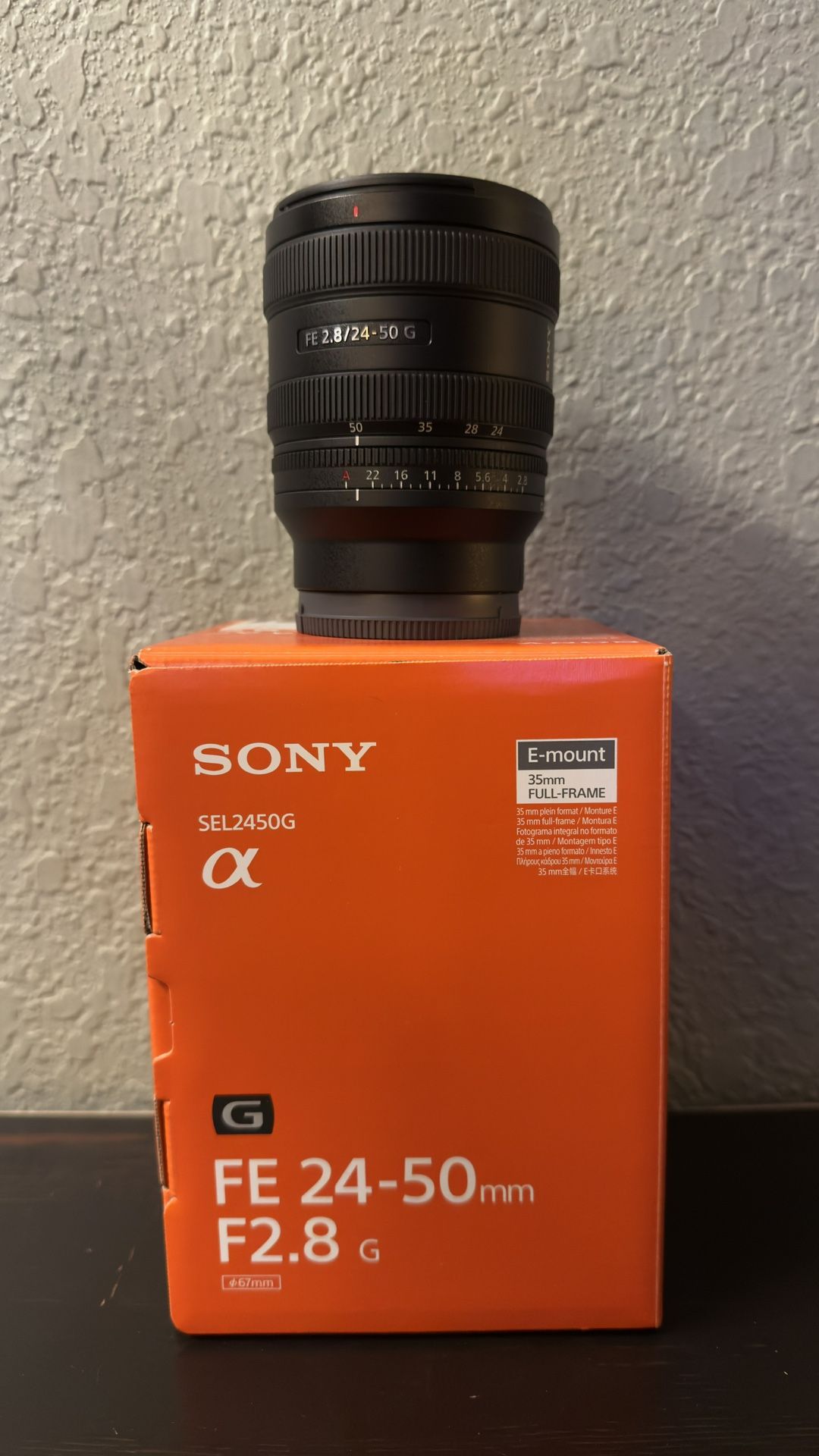 Sony FE 24-50mm f/2.8 G Lens