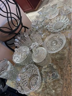 Vintage crystal lot of 20 piece for $ 50OBO