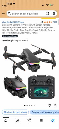 [BIG SALE / BRAND NEW] FAKJANK FPV Drone with Screen Remote Controller