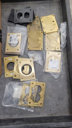 Brass Floor Out Covers