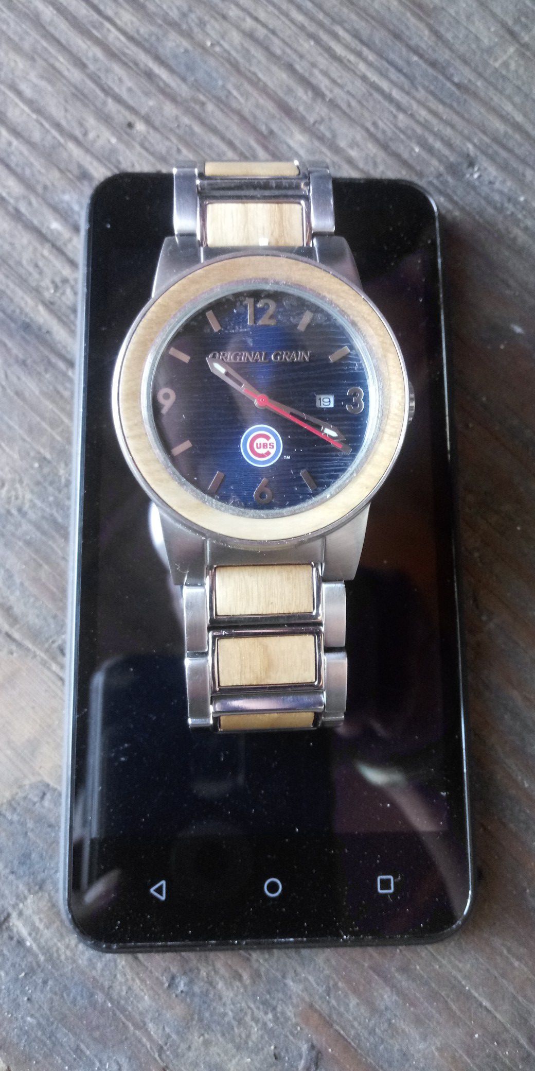Original Grain watch.....chicago cubschampionship watch