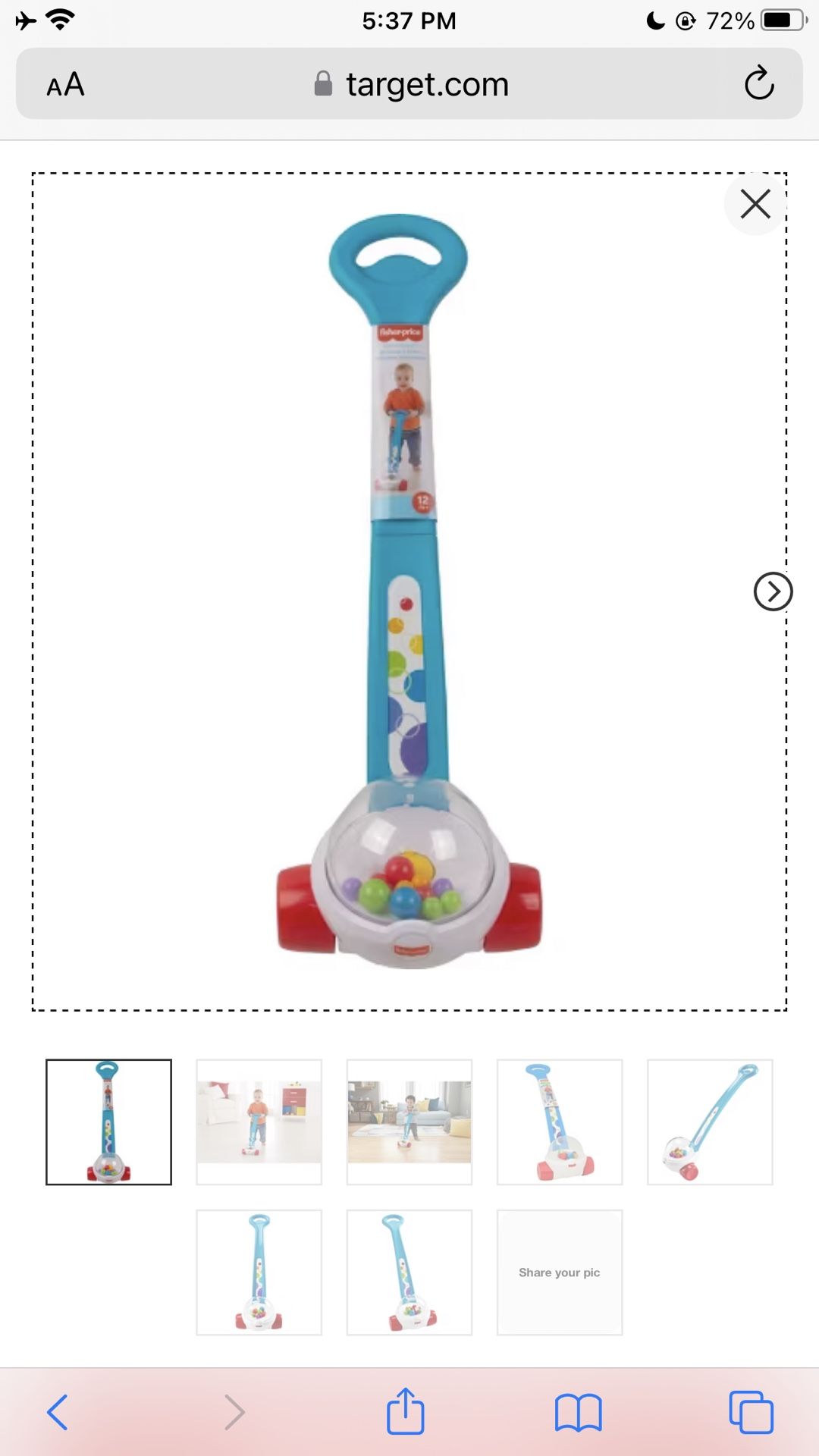 Free Fisher Price Corn Popper Toy 