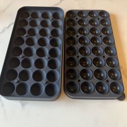 Silicone Round Ice Cube Tray