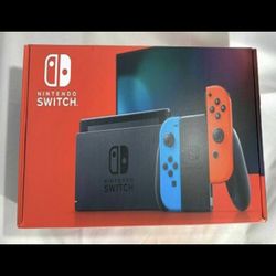 Nintendo Switch Blue And Reds Joy Cons Brand Newe