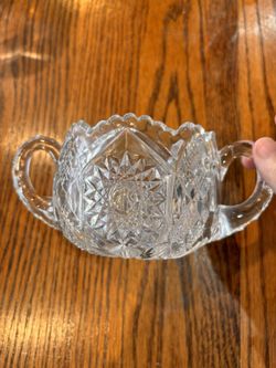Crystal Bowl - Scalloped Edges