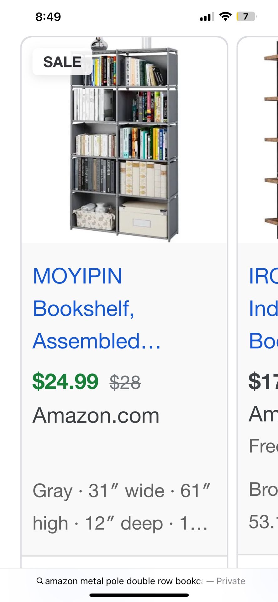 New Bookshelf