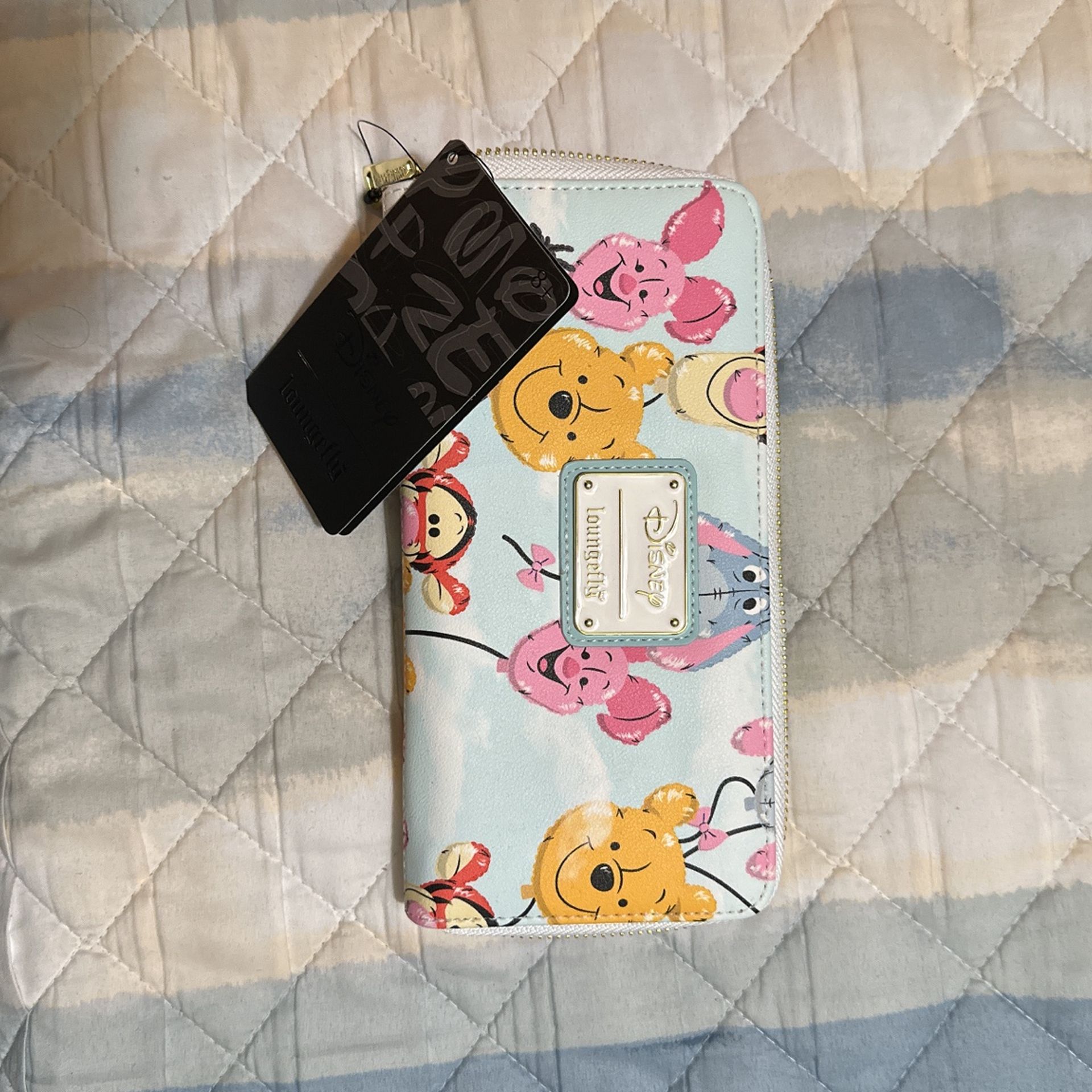 Brand New Loungefly Balloon Winnie The Pooh And Friends Wallet