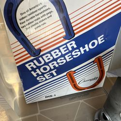 Horseshoe Set Rubber