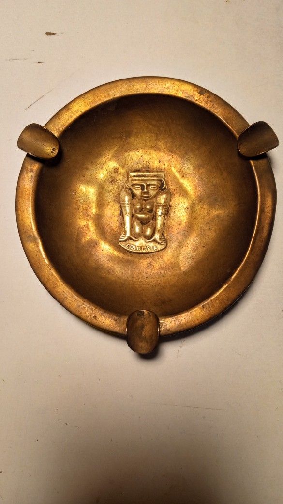 Brass Ashtray 