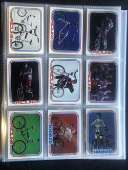DONRUSS VINTAGE BMX TRADING CARDS