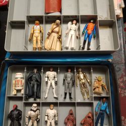 Vintage Star Wars 16 Total And Extra Cape With Case
