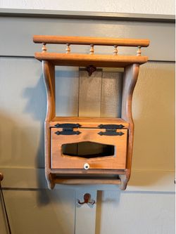 Vintage wall rack