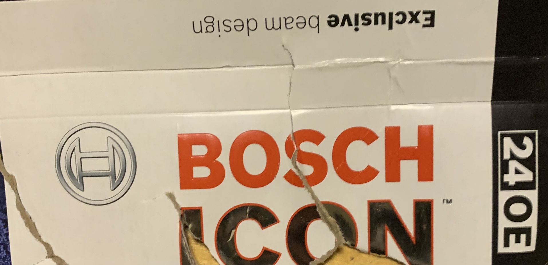 One (1) BOSCH OE driver’s side 24” wiper blade