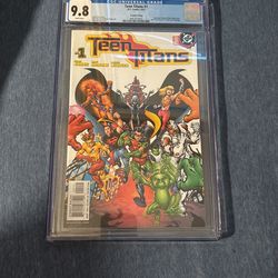 Teen Titans #1 9.8 Cgc Grade(2003)