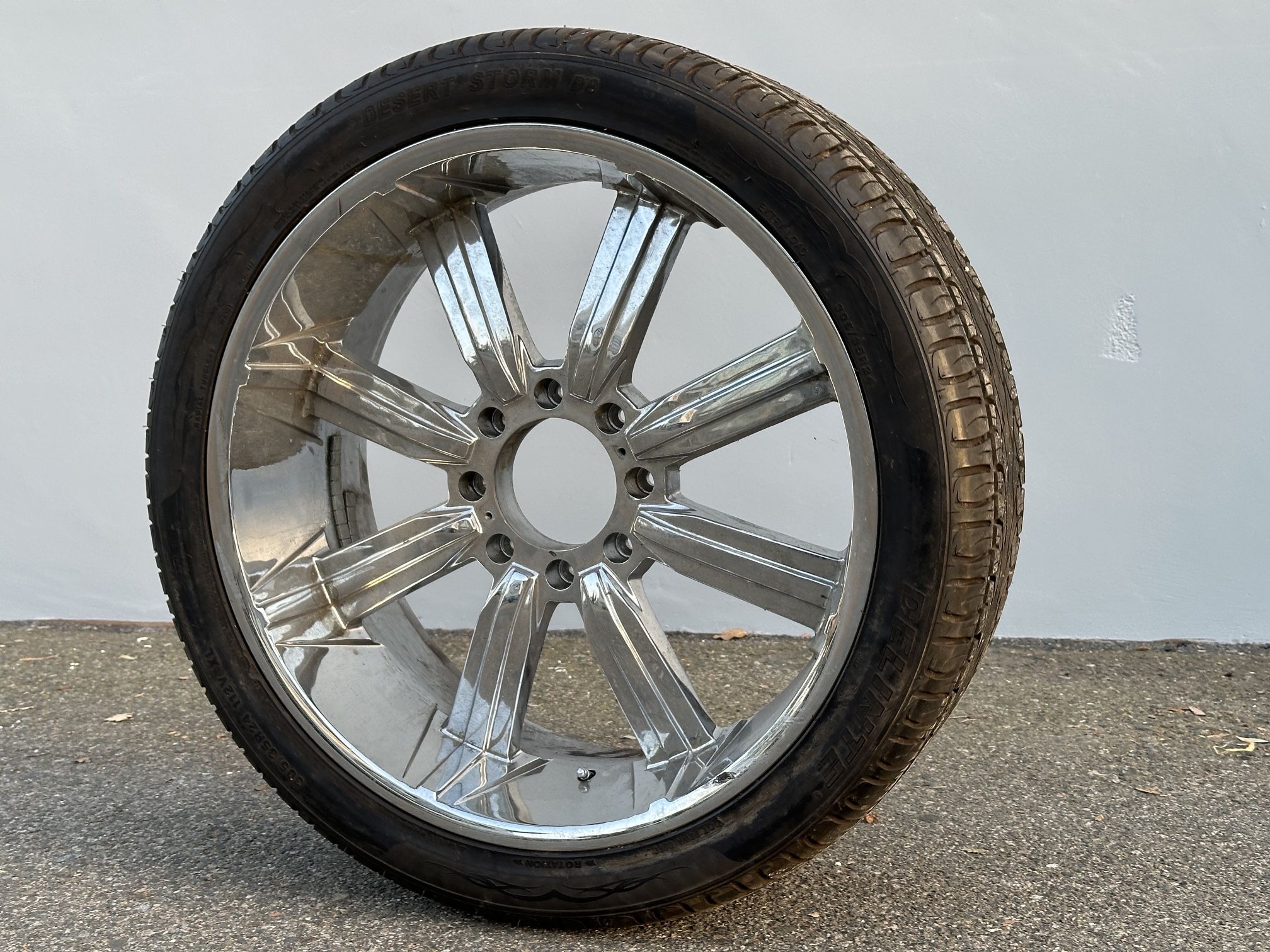 24” Inch DCENTI Wheels Chrome
