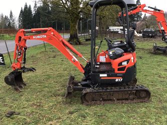 2020 U17 Excavator 4,000 Lbs