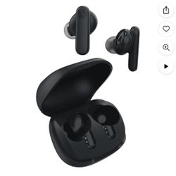 Skullcandy Skullcandy Smokin' Buds XT True Wireless Bluetooth Earbuds with 20 Hours of Battery, Black