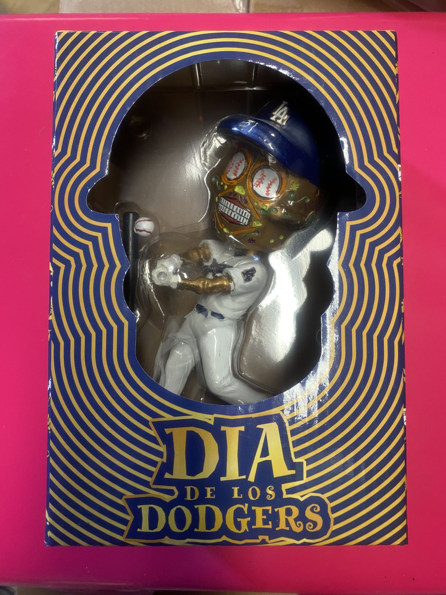 Dodgers Dia Los Muertos Bobble Head