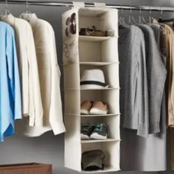 6 Shelf Hanging Closet Organizer 