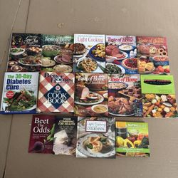 13 Diabetic health/cook book