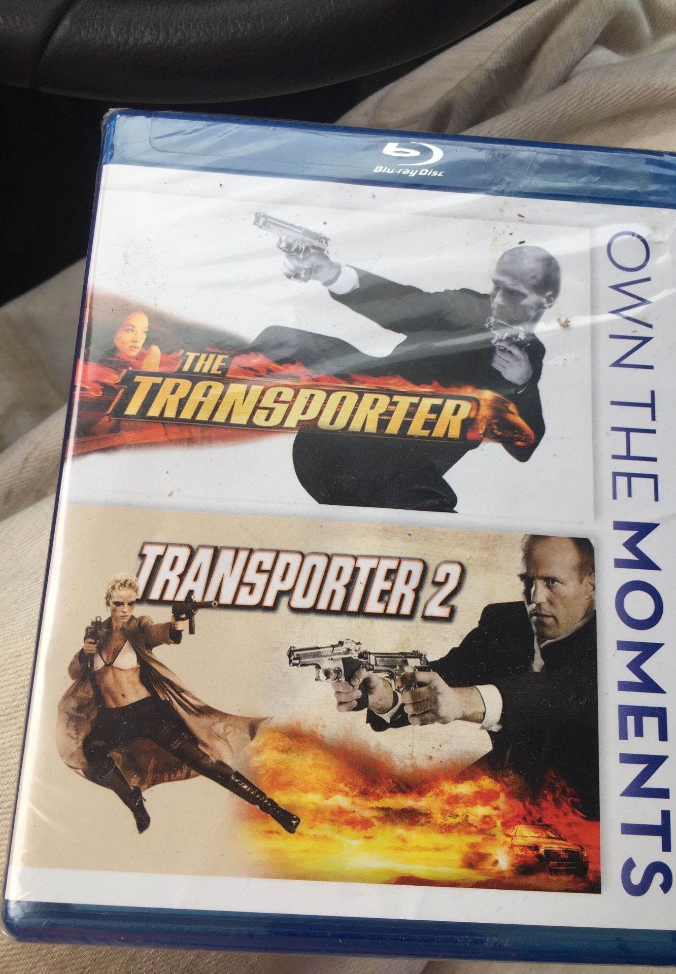 NewNewTransporter 1 and 2. Blu-Ray Disc. Unopened, brand new.