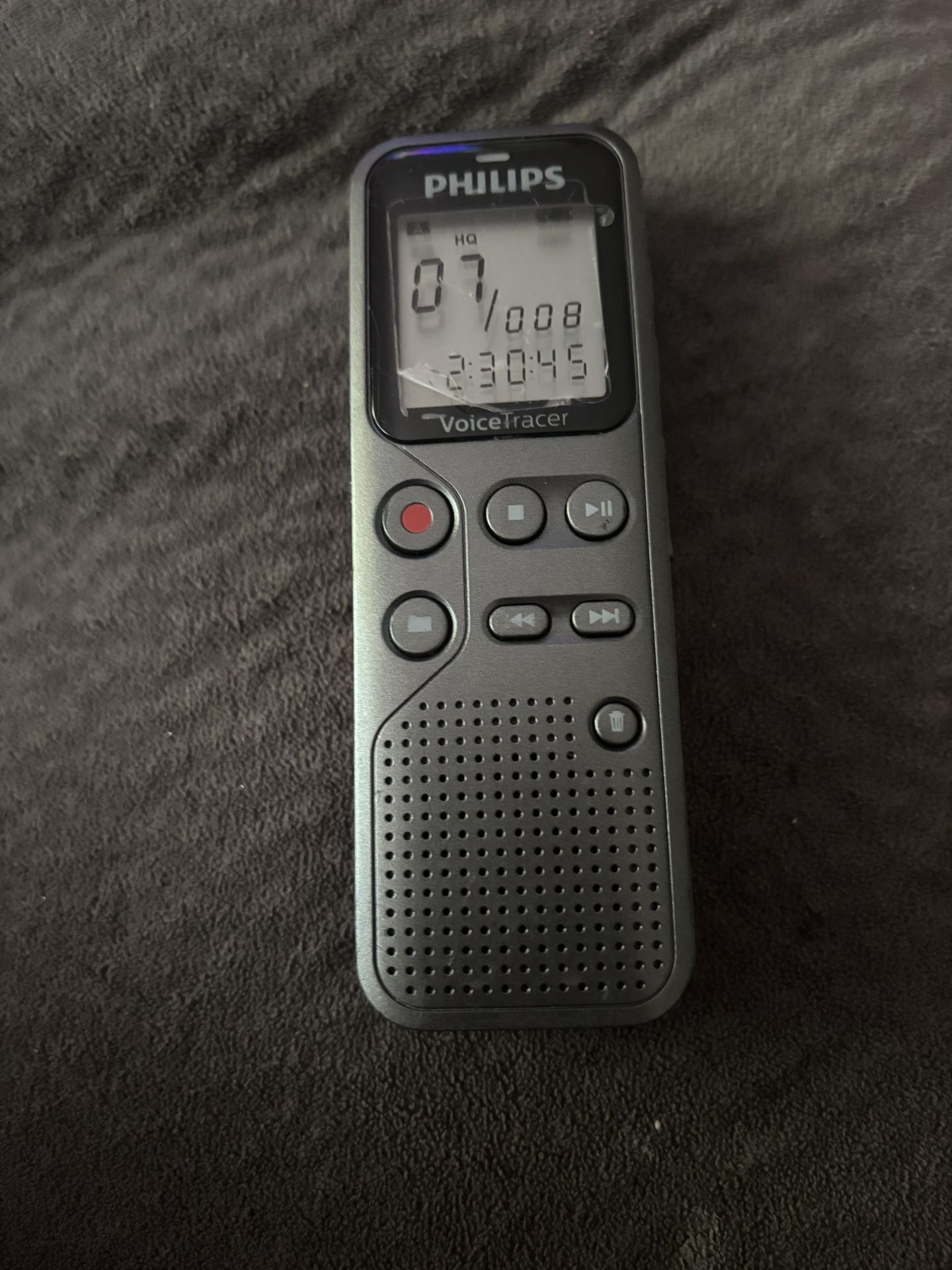 VOICE TRACER DIGITAL VOICE RECORDER, 8 GB, BLACK