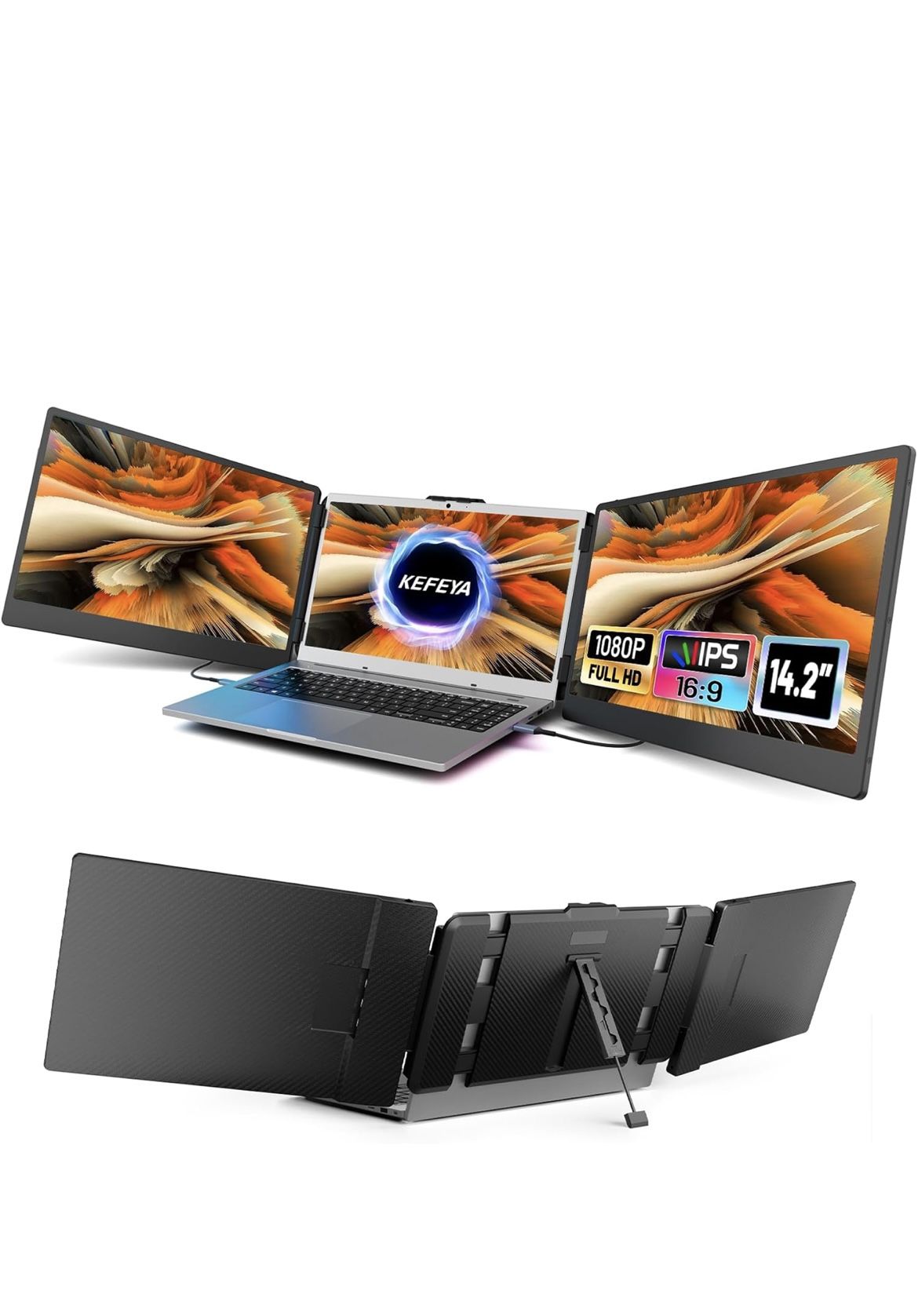 Kefeya Laptop Screen Extender, 14.2"