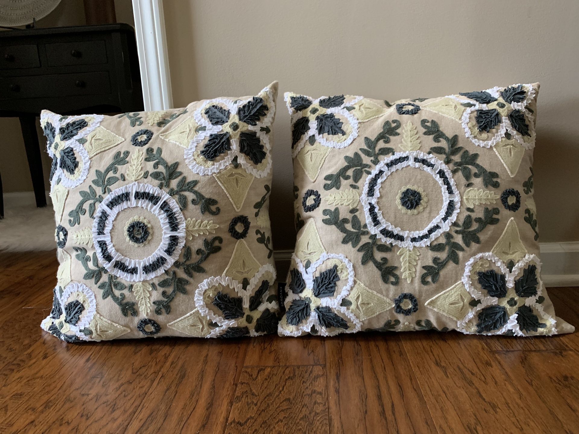 Set of Decorative Pillows (2) $10