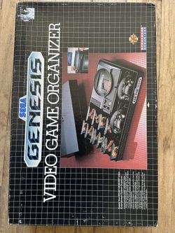 SEGA GENESIS-  $35Video Game Organizer Box) Large