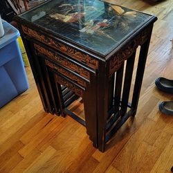 Asian style nesting tables
