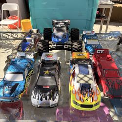 Vintage Traxxas E-Maxx Monster Truck For Repair Or Parts Untested W/  Shells